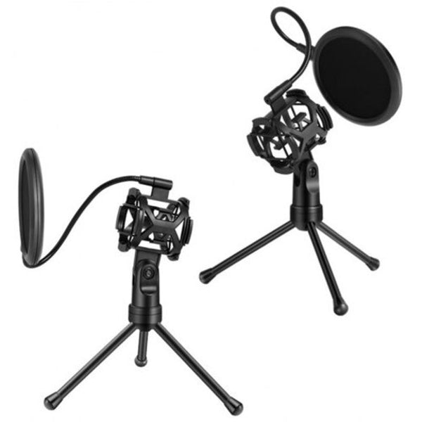 Microphone Accessories Ps 2 Patented Custom Stand With Pop Fil Jet Black Microphones & Wireless Systems