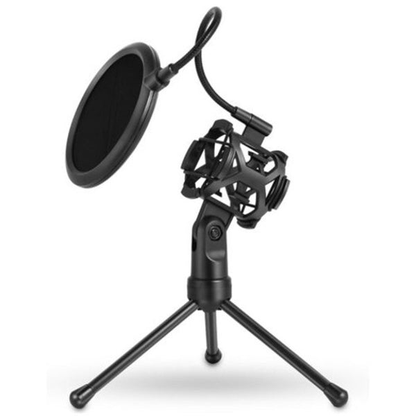 Microphone Accessories Ps 2 Patented Custom Stand With Pop Fil Jet Black Microphones & Wireless Systems