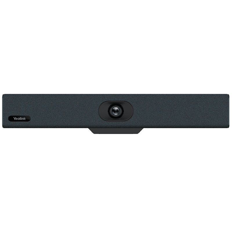 Yealink Uvc34 All-In-One Usb Video Bar, For Small Rooms And Huddle Rooms, Compatible With Almost Every Conferencing Service The Market Today
