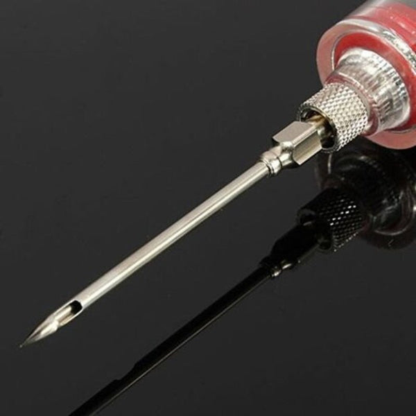 30Ml Bbq Meat Marinade Sauce Seasoning Syringe Injector Red Barbecue Tools