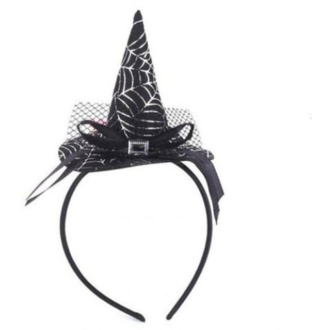 Hairband Halloween Headband Party Fancy Dress Silver