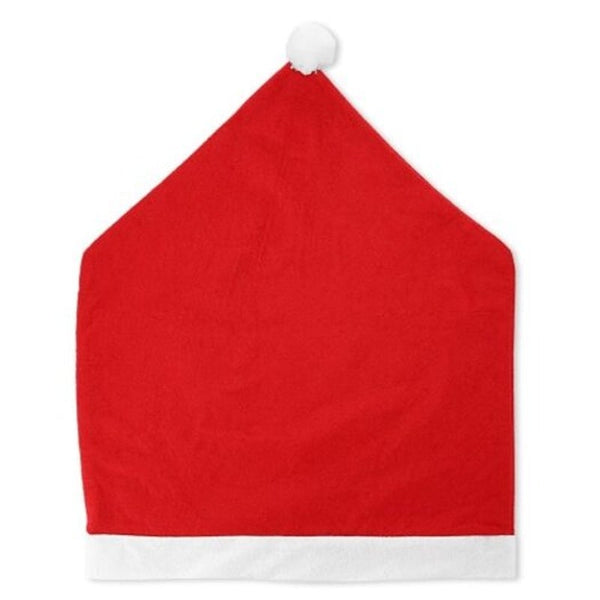 Hort Santa Claus Hat Chair Covers Christmas Dinner Table Party Red