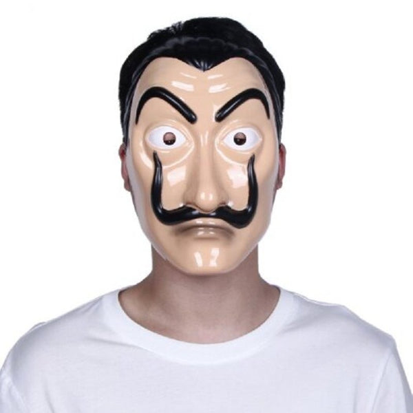 La Casa De Papel Mask Halloween Antique White
