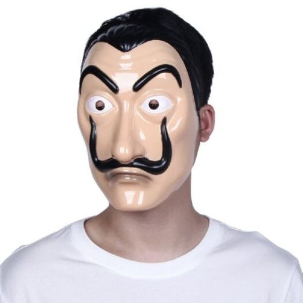 La Casa De Papel Mask Halloween Antique White Masks