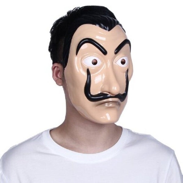 La Casa De Papel Mask Halloween Antique White Masks
