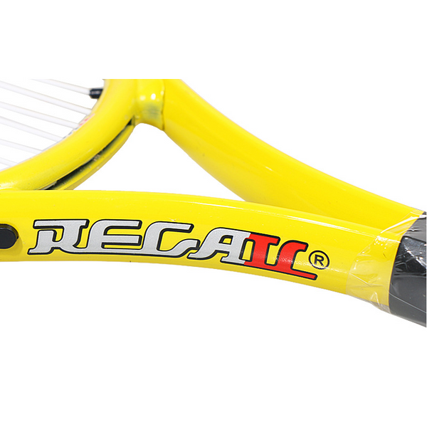 1 Pcs Only Teenager's Tennis Racket Yellow Racquets