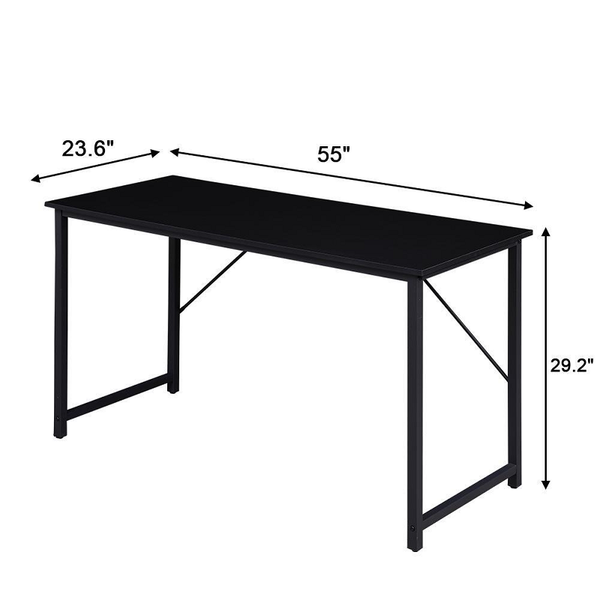 Yes4homes Computer Desk, Sturdy Home Office Gaming For Laptop, Modern Simple Style Writing Table, Multipurpose Workstation