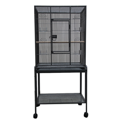 Yes4pets 135Cm Bird Cage Parrot Aviary Pet Stand-Alone Budgie Perch Castor Wheels