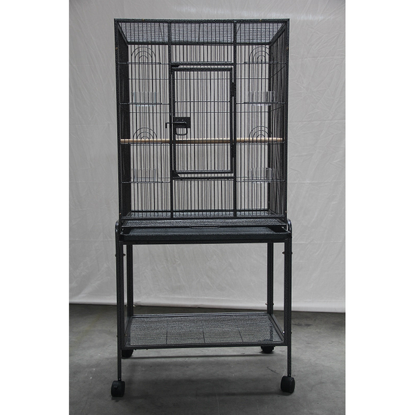 Yes4pets 135Cm Bird Cage Parrot Aviary Pet Stand-Alone Budgie Perch Castor Wheels