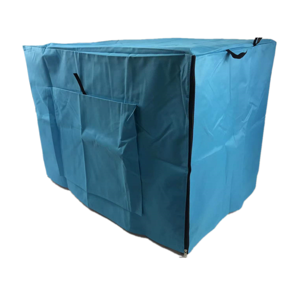 Yes4pets 24' Dog Cat Rabbit Collapsible Crate Pet Cage Canvas Cover Blue Small Animal Supplies