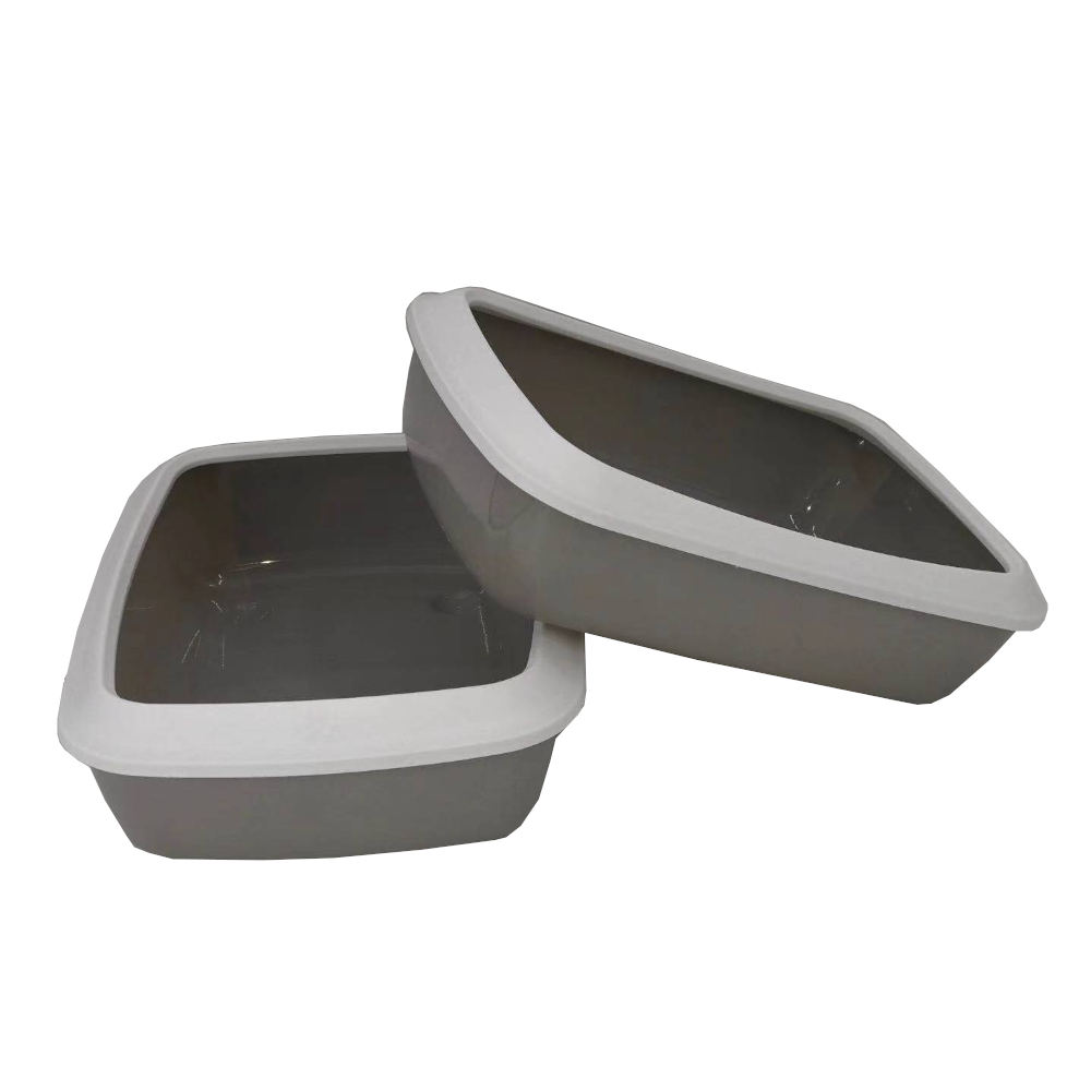 Yes4pets 2 X Small Portable Cat Kitten Toilet Litter Box Tray Litter Trays