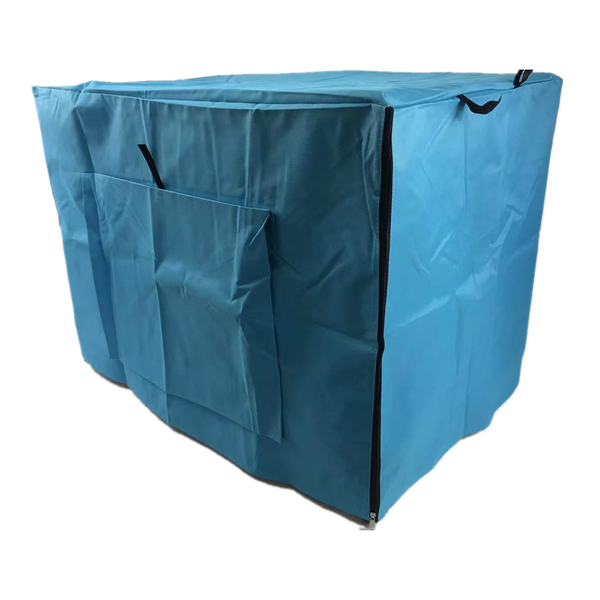 Yes4pets 30' Dog Cat Rabbit Collapsible Crate Pet Cage Canvas Cover Blue Small Animal Supplies