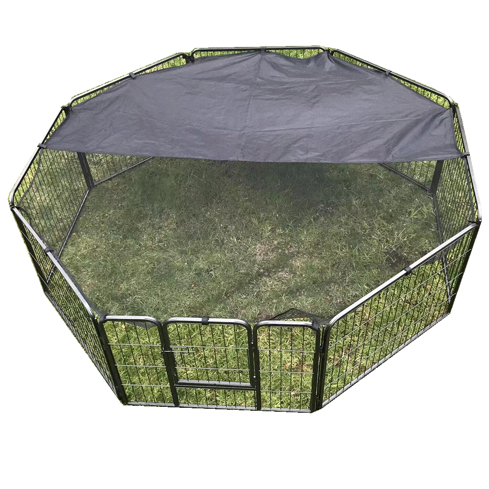 Fences & Pens Yes4pets 60 Cm Heavy Duty Pet Dog Puppy Cat Rabbit Exercise Playpen Fence With Cover
