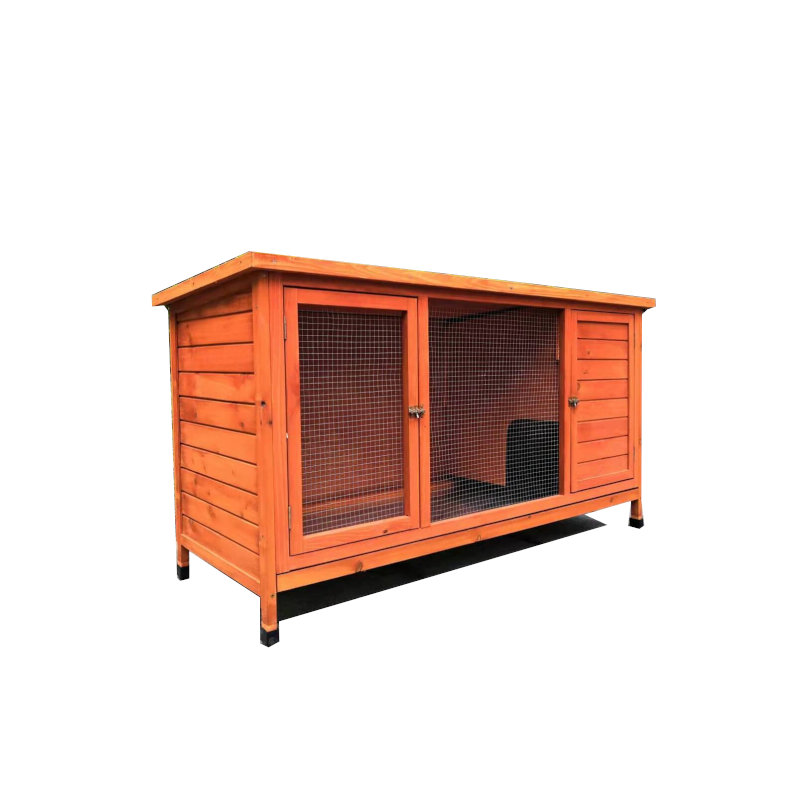 Yes4pets Xxl Rabbit Hutch Guinea Pig Cage Ferret Chicken Coop W Pull Out Tray 150X60x75 Cm Small Animal Cages & Hutches