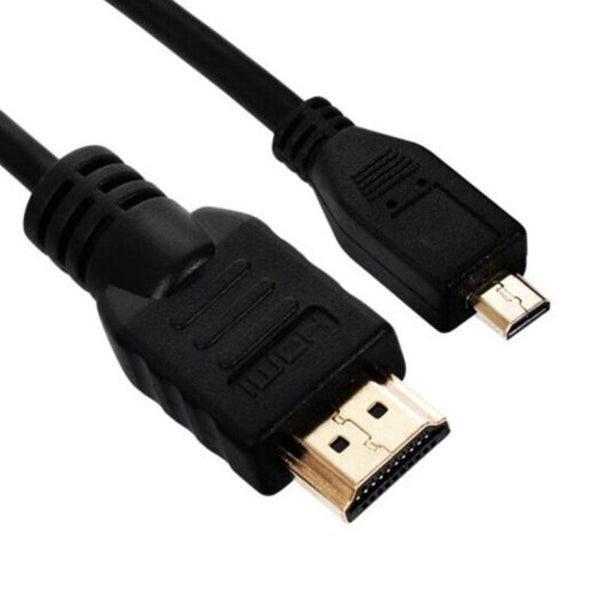 1.5M Micro Hdmi To Adapter Cable Black Video Cables & Adapters