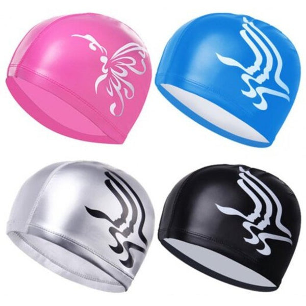 Yjm978 Hd Waterproof Anti Fog Swimming Glasses With Cap Black Caps