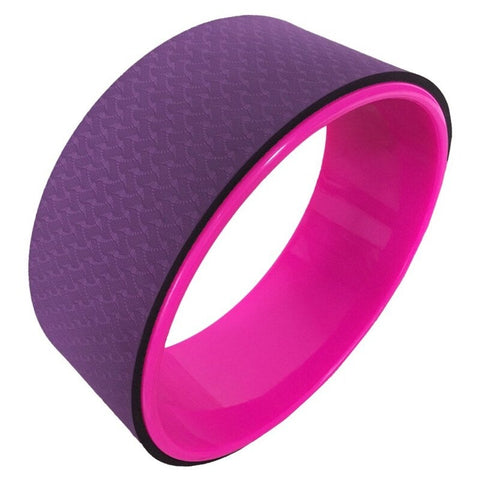 Yoga Wheel Dharma Pose Purple Yoga Props