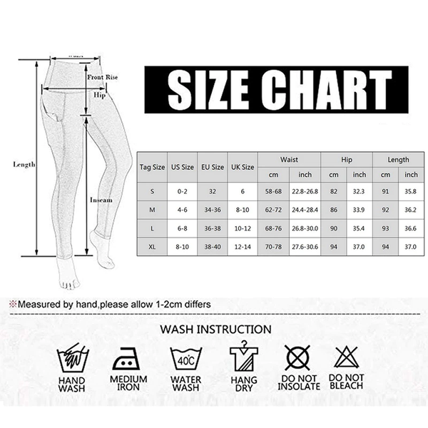 Women's Gym Tights Leggings High Waist With Side Pocket Yoga Fitness Slim Pants
