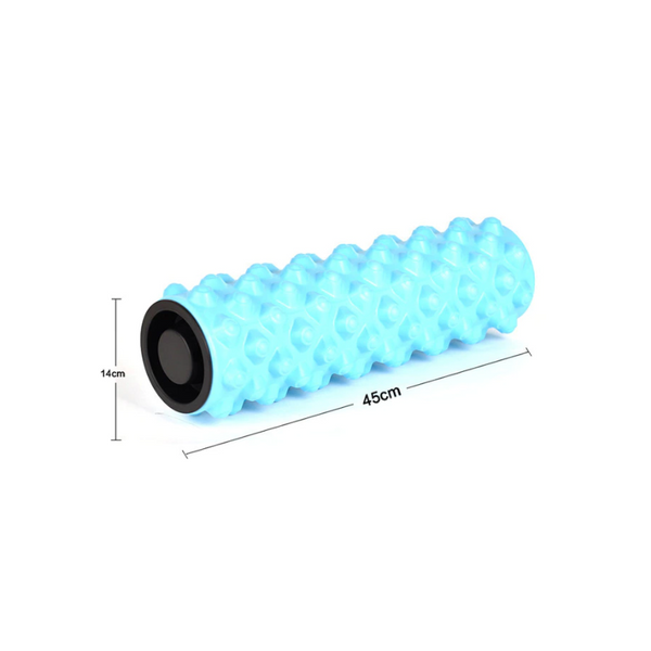 Hollow Yoga Column Foam Roller With Cover Pilates Fitness Muscle Relaxation Foam Rollers