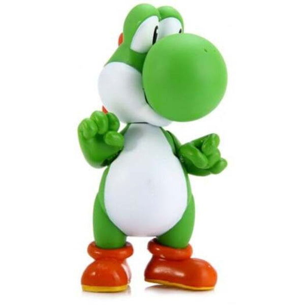 Yoshi Dragon Figure Model Super Mario Brother Pvc Minifigure Green Character Figurines