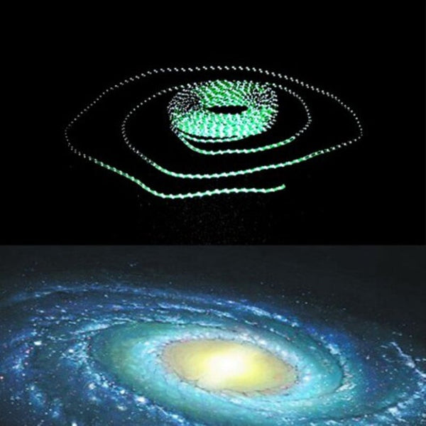 50M 3 Strands Cores 280Lb Reflective Paracord Parachute Cord Tent Guy Fishing Line Neon Green Paracords