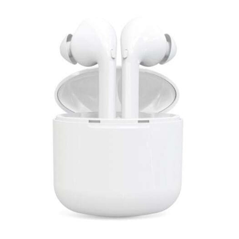 I9x Wireless Stereo Noise Cancelling Headphones For Android Ios Smartphones White Earbuds