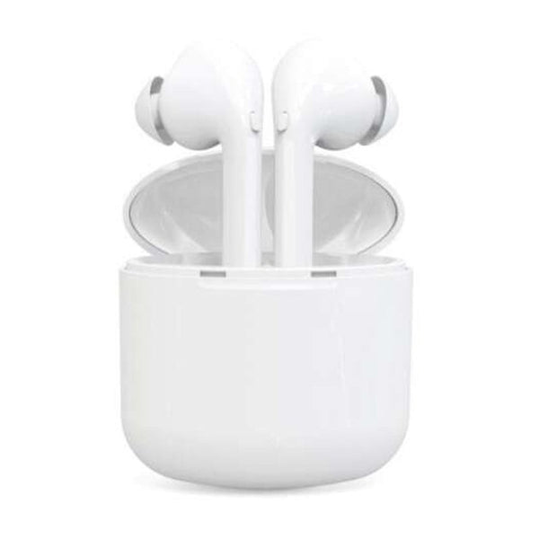 I9x Wireless Stereo Noise Cancelling Headphones For Android Ios Smartphones White Earbuds