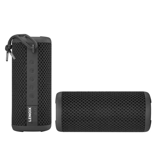 Ipx7 Waterproof & Portable Bluetooth Speaker (Black) 10W 360 Audio Audio Docks & Mini Speakers