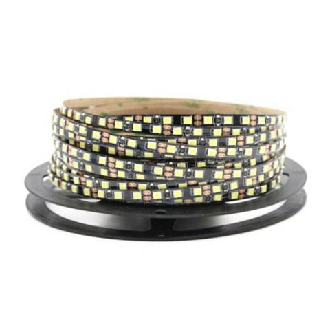 5Mm Wide And Thick Fpc High Brightness 2835 Light Strip 120 Led Per Metre Soft Dc12v Black 1M Cold White String Lights