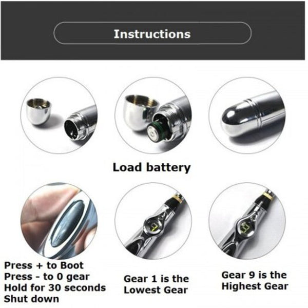 Zen Pen Electronic Accupuncture With Laser Acupuncture Magnetic Needle Contacts Chech Acupuncture Devices