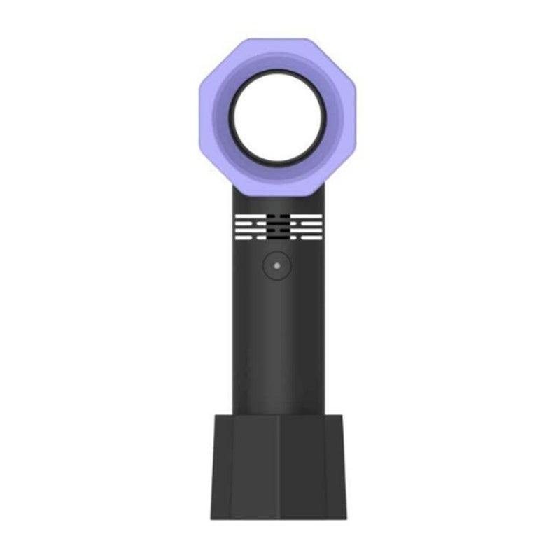 9 Handheld Mini Bladeless Handy Fan Black Portable Fans
