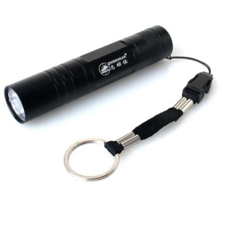 Zy 551 Mini 100Lm Cold White Led Flashlight Black 1Xaa Flashlights
