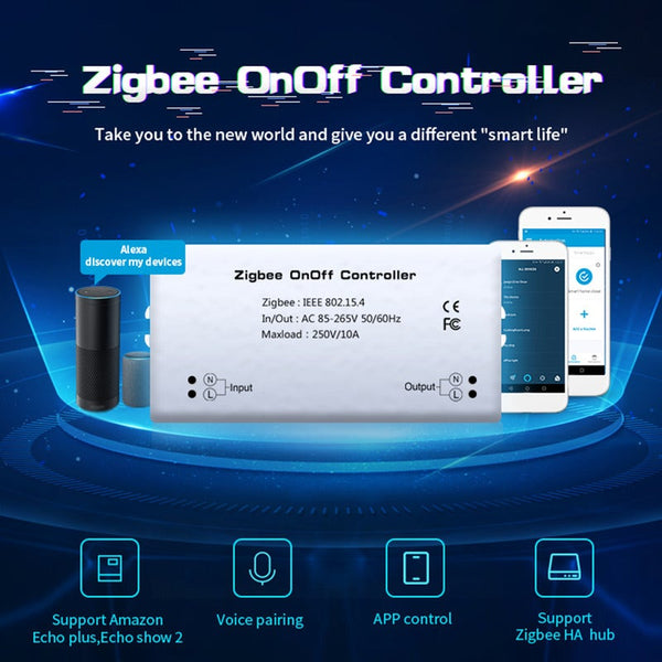 Zigbee On / Off Controller Smart Switch App Remote Home Module