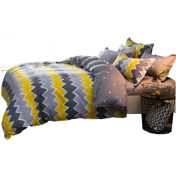 Ziggy King Size Duvet Quilt Cover Set Quilt Covers
