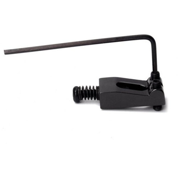 Zinc Alloy Guitar Bridge Saddle 6Pcs Black Guitar Parts