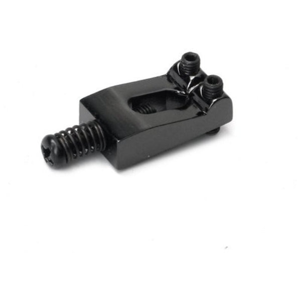 Zinc Alloy Guitar Bridge Saddle 6Pcs Black Guitar Parts