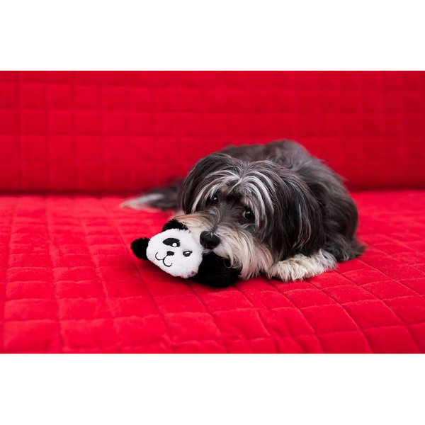 Zippy Paws Squeakie Pad Panda Dog Toys
