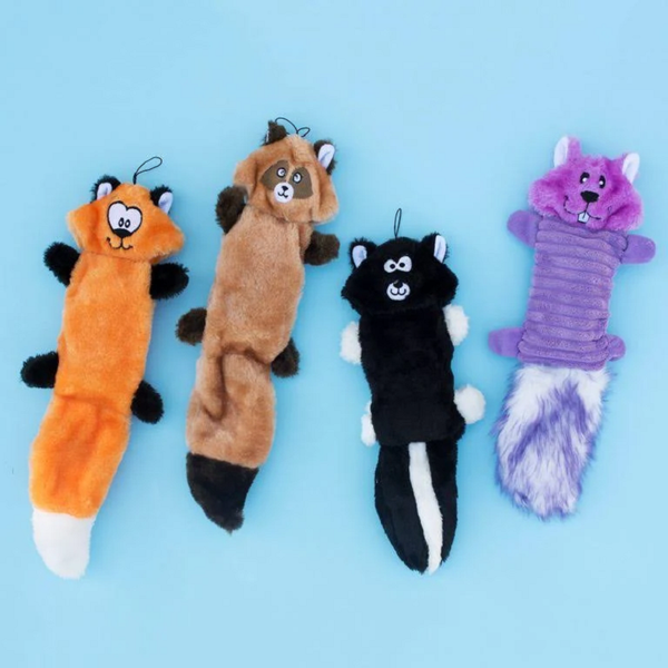 Zippy Paws Zingy Fox Dog Toys