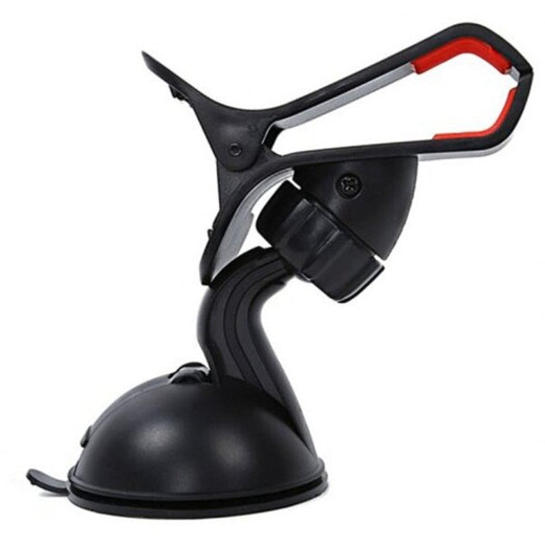 360 Degrees Rotation Universal Car Suction Mount Cell Phone / Locator Technology Holder Black Mounts & Holders