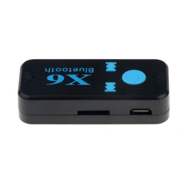 X6 Usb Wireless Bluetooth Music Audio Receiver 3.5Mm Jack Dongle Adapter Black