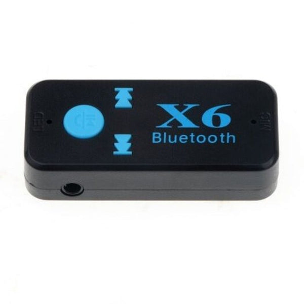 X6 Usb Wireless Bluetooth Music Audio Receiver 3.5Mm Jack Dongle Adapter Black