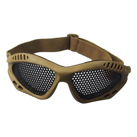 Outdoor Eye Protective Airsoft Safety Tactical Goggles Anti Fog With Metal Mesh Goggles & Masks