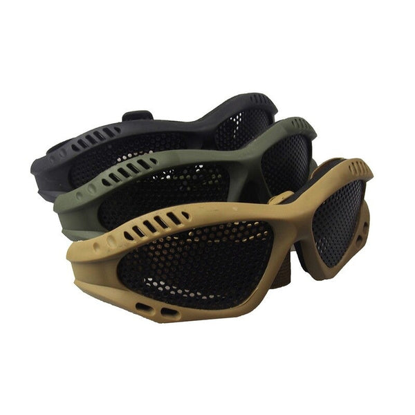 Goggles & Masks Outdoor Eye Protective Airsoft Safety Tactical Goggles Anti Fog With Metal Mesh