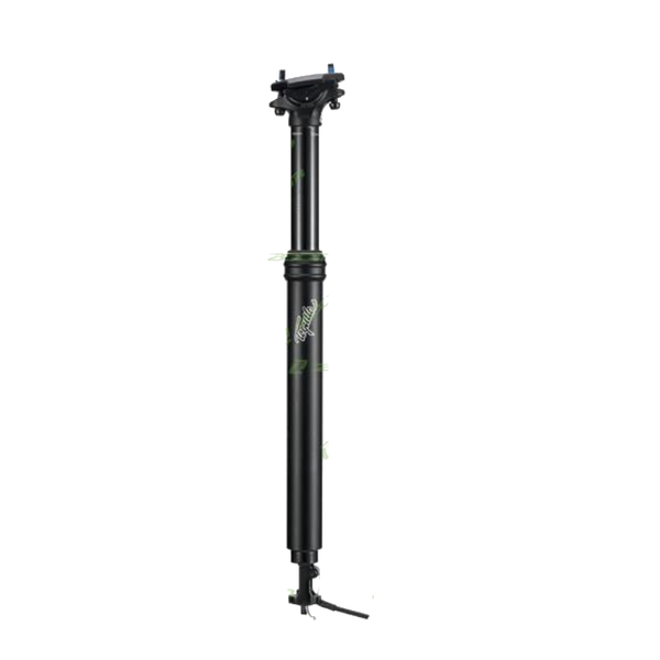 Zoom Mtb Adjustable Seatpost Internal Cable 30.9 Diameter 125Mm Travel Height Via Thumb Remote Lever -
