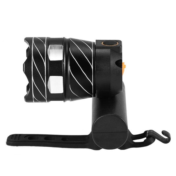 Zoomable Bike Front Light Black Lights & Reflectors