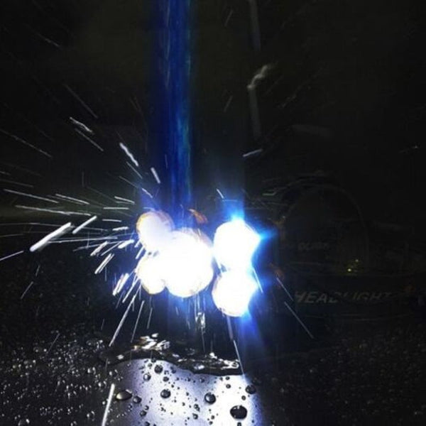 Zoomablerechargeable Led T6 Headlamp White Head Torches