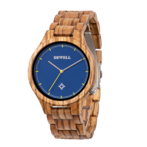 Veile Studios Zs W086b Wood Watch Men Analog Quartz Movement Date Waterproof Wristwatch Watches