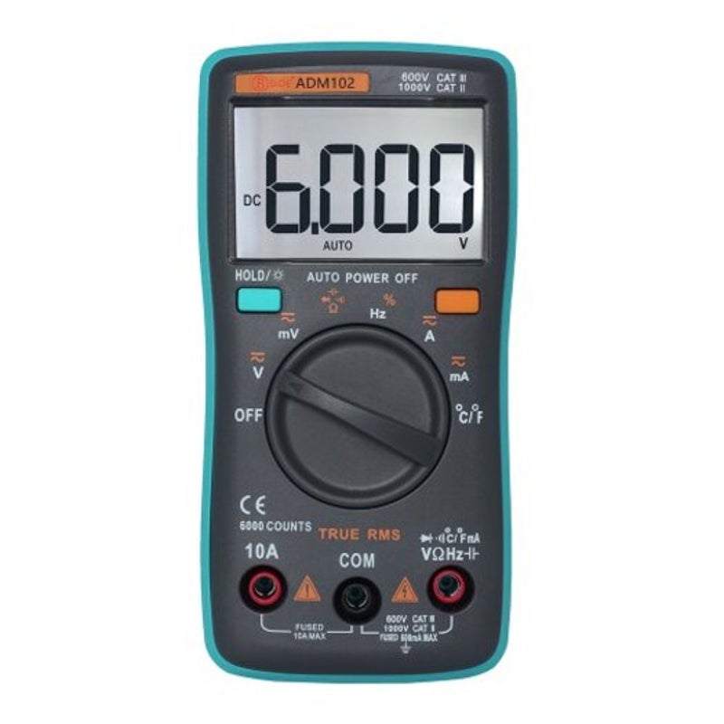 Zt102 Digital Multimeter Green Multimeters