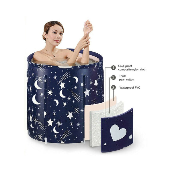 Portable Folding Bathtub Pvc Foldable Water Tub